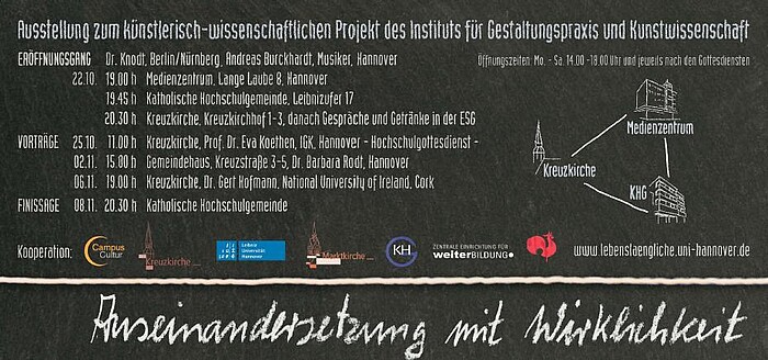 Flyer zur Ausstellung