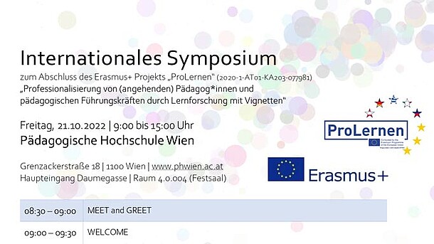 Einladung zum Symposium